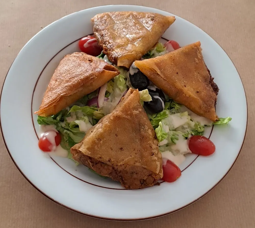 Brioutes Poulet Thon Kefta Et Légumes